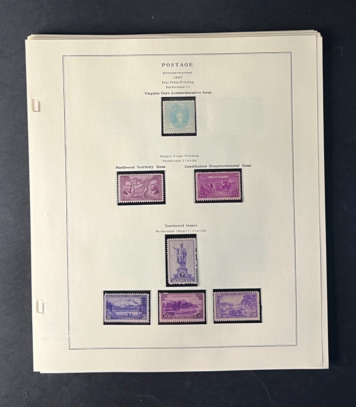 US Mint Stamp Collection 2 Albums 1916-1980 MNH & LH Hundreds of Stamps ZAYIX