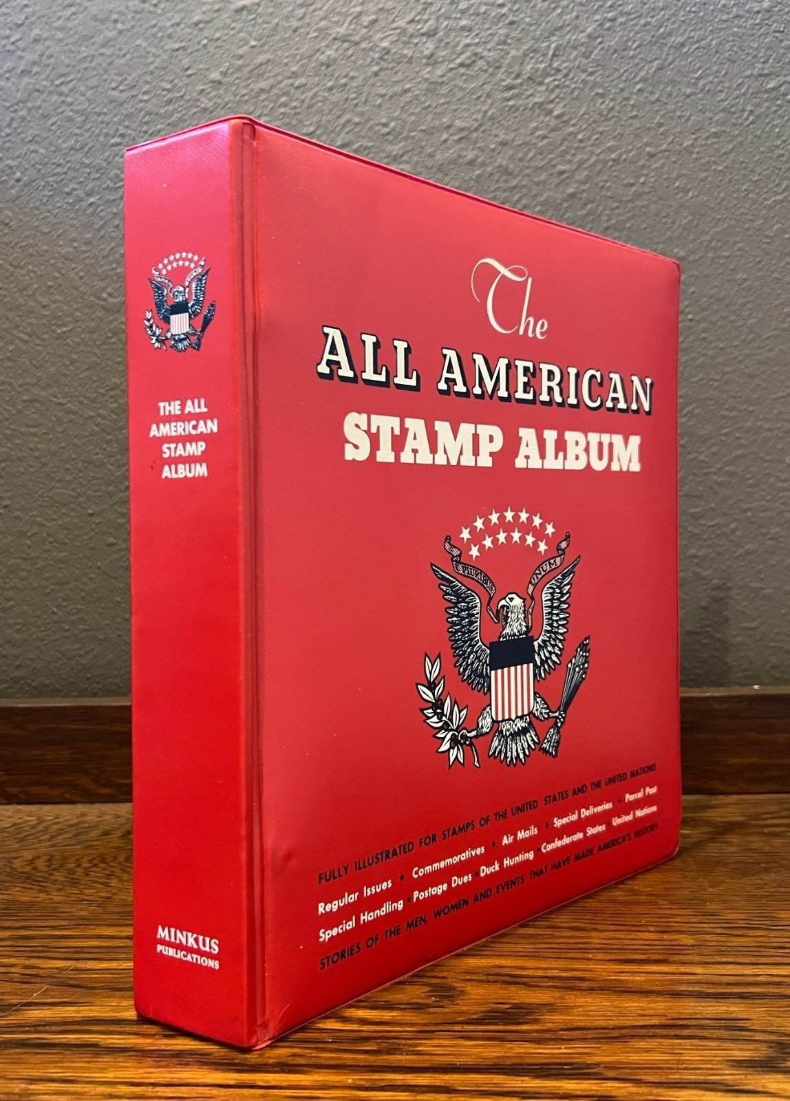 The All American Stamp Album Minkus Publications ZAYIX