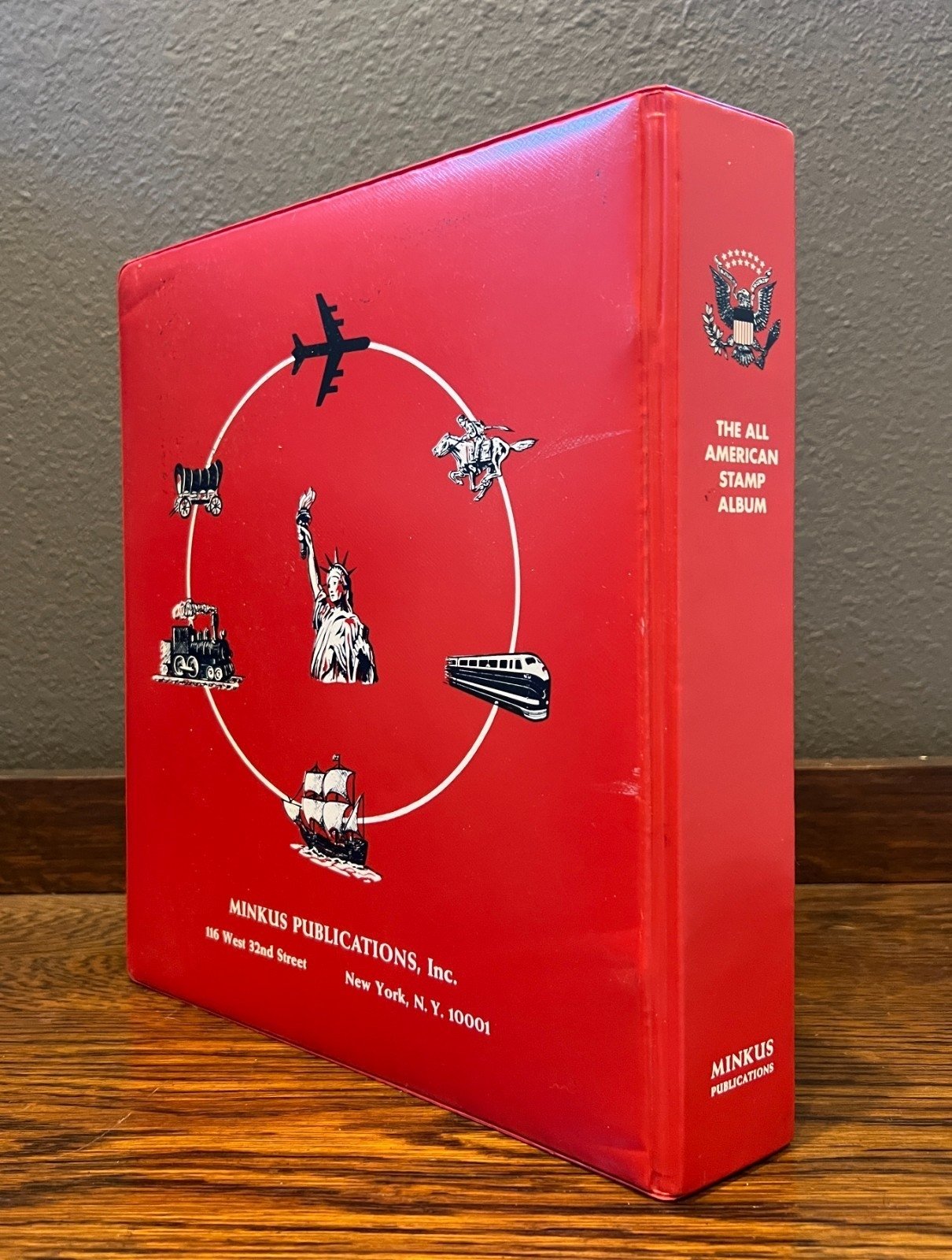 The All American Stamp Album Minkus Publications ZAYIX
