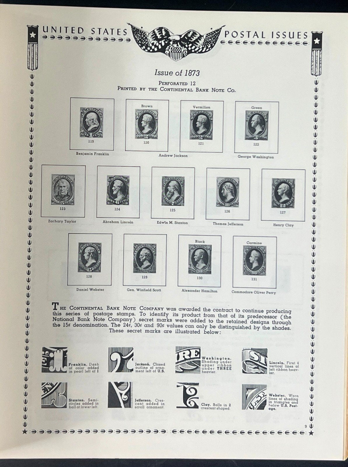 The All American Stamp Album Minkus Publications ZAYIX