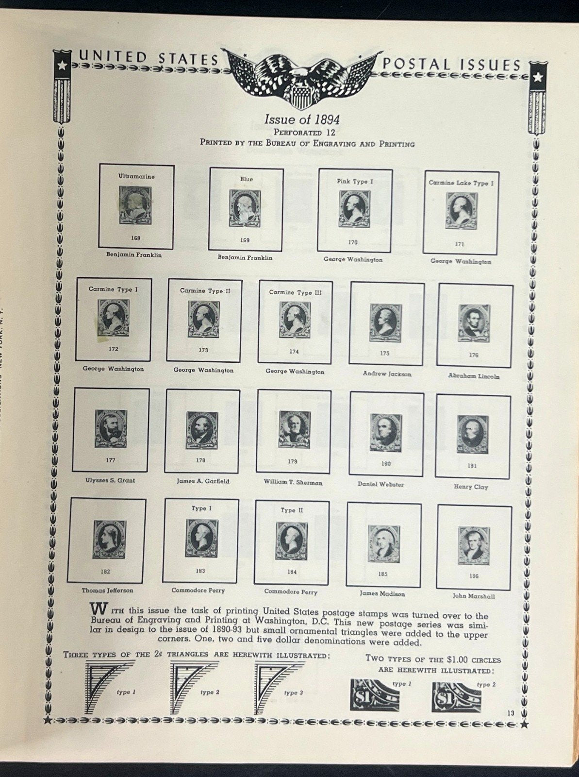 The All American Stamp Album Minkus Publications ZAYIX
