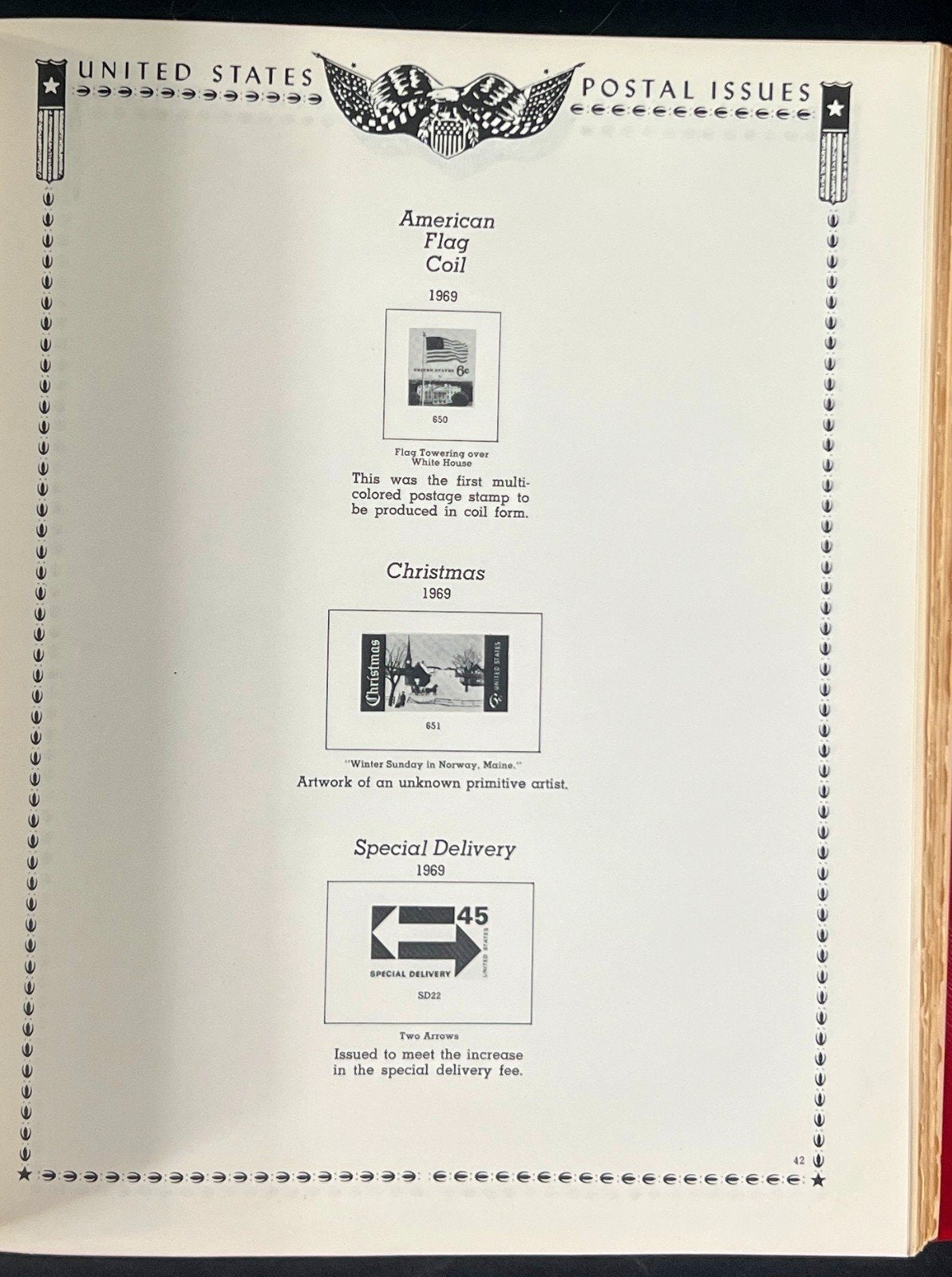 The All American Stamp Album Minkus Publications ZAYIX