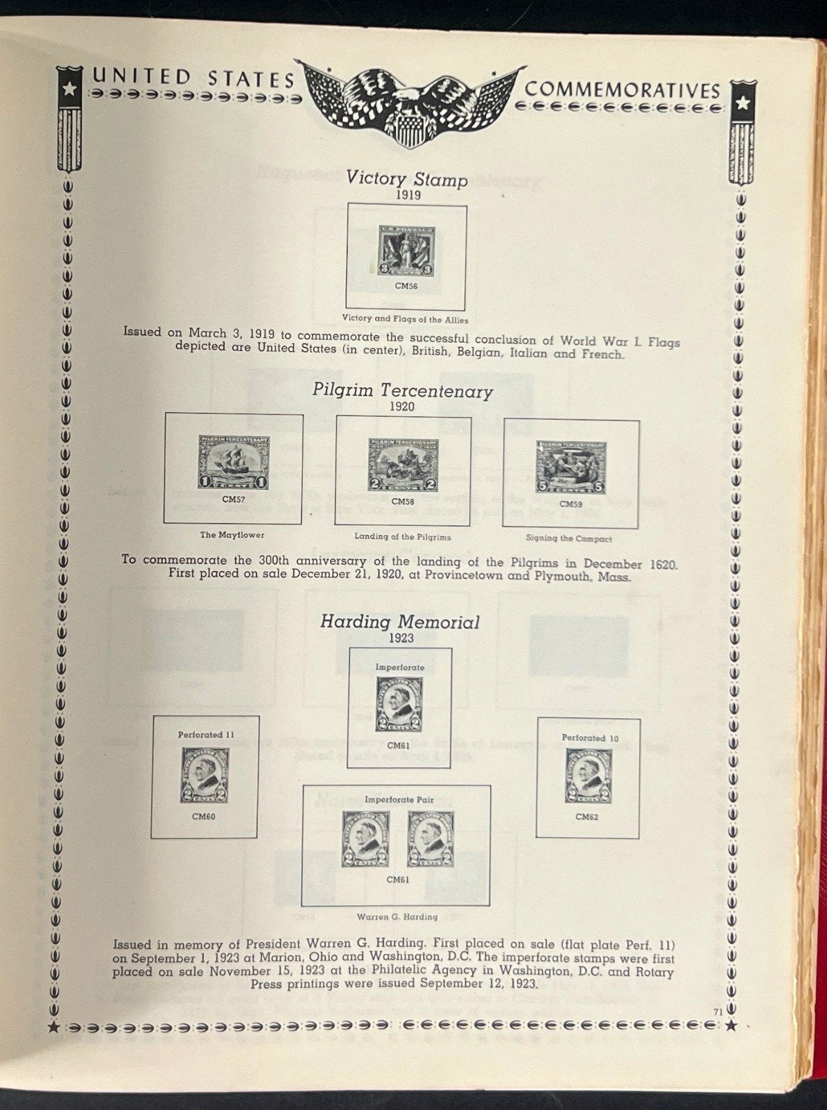 The All American Stamp Album Minkus Publications ZAYIX