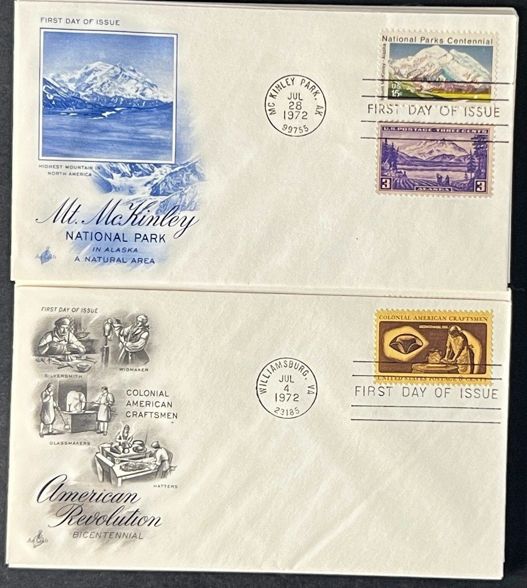 Mixed Unaddressed First Day Cover Collection 20 FDC 06 ZAYIX