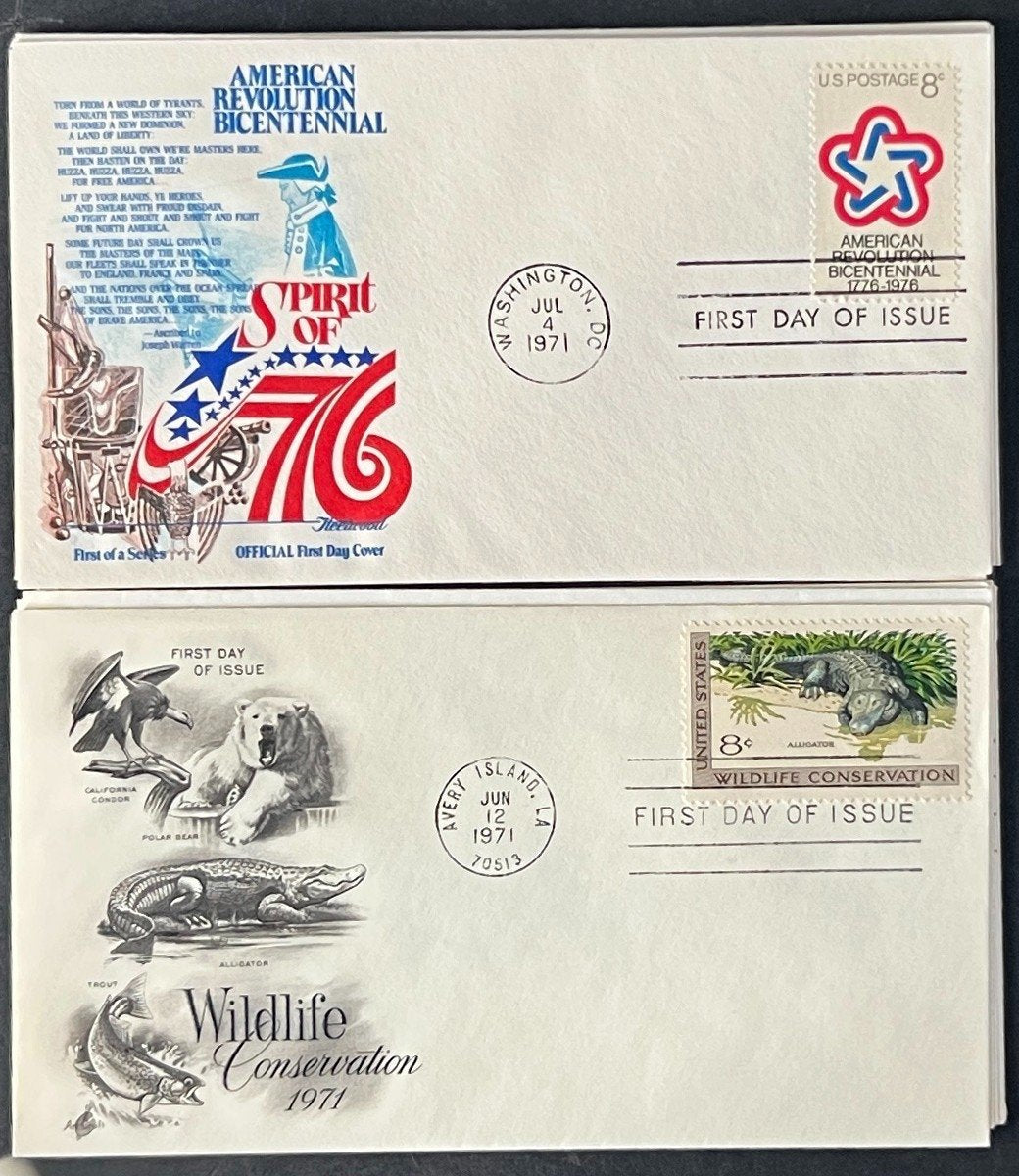 Mixed Unaddressed First Day Cover Collection 20 FDC 06 ZAYIX