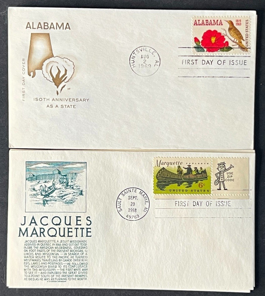 Mixed Unaddressed First Day Cover Collection 20 FDC 01 ZAYIX