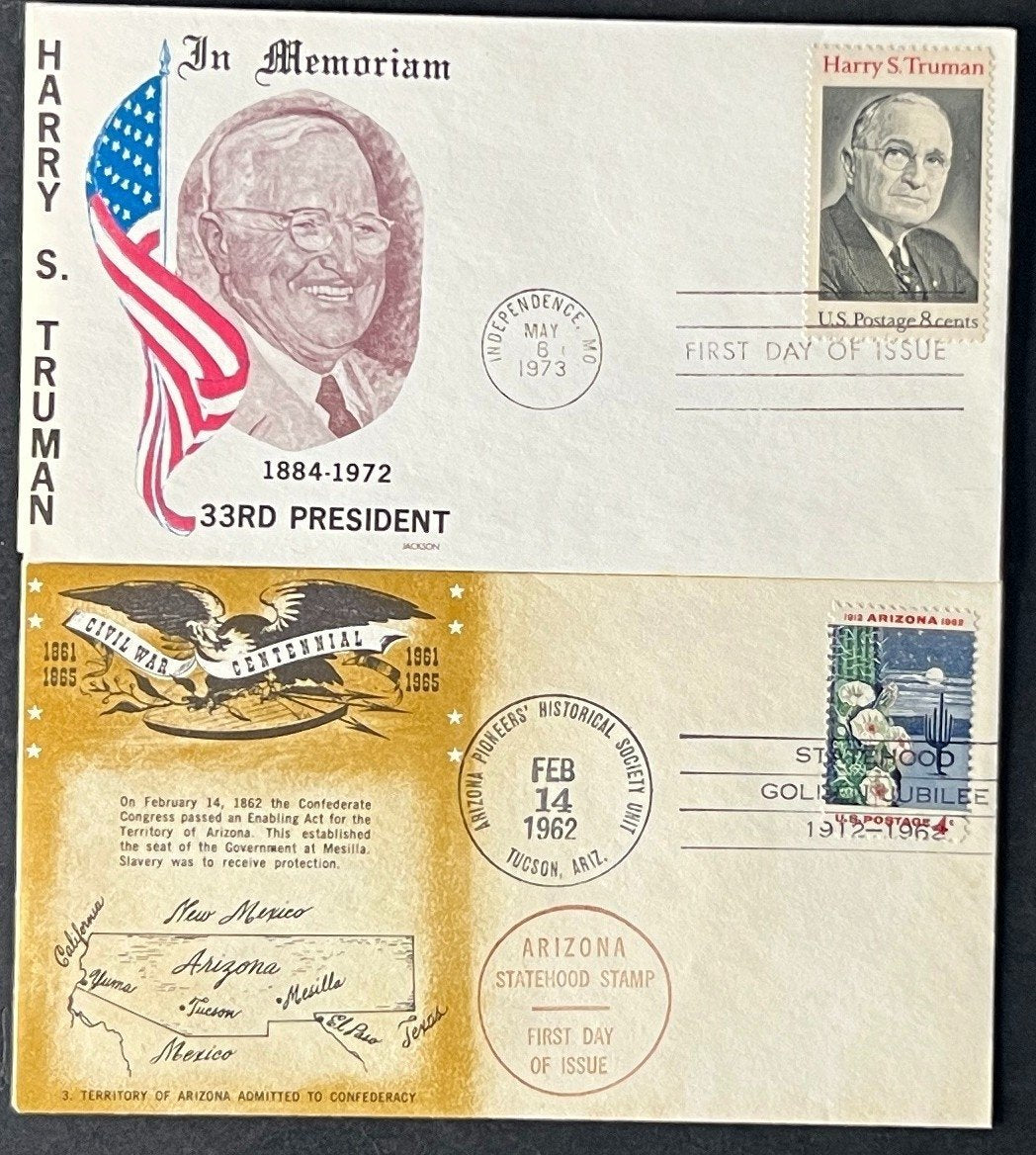 Mixed Unaddressed First Day Cover Collection 20 FDC 04 ZAYIX
