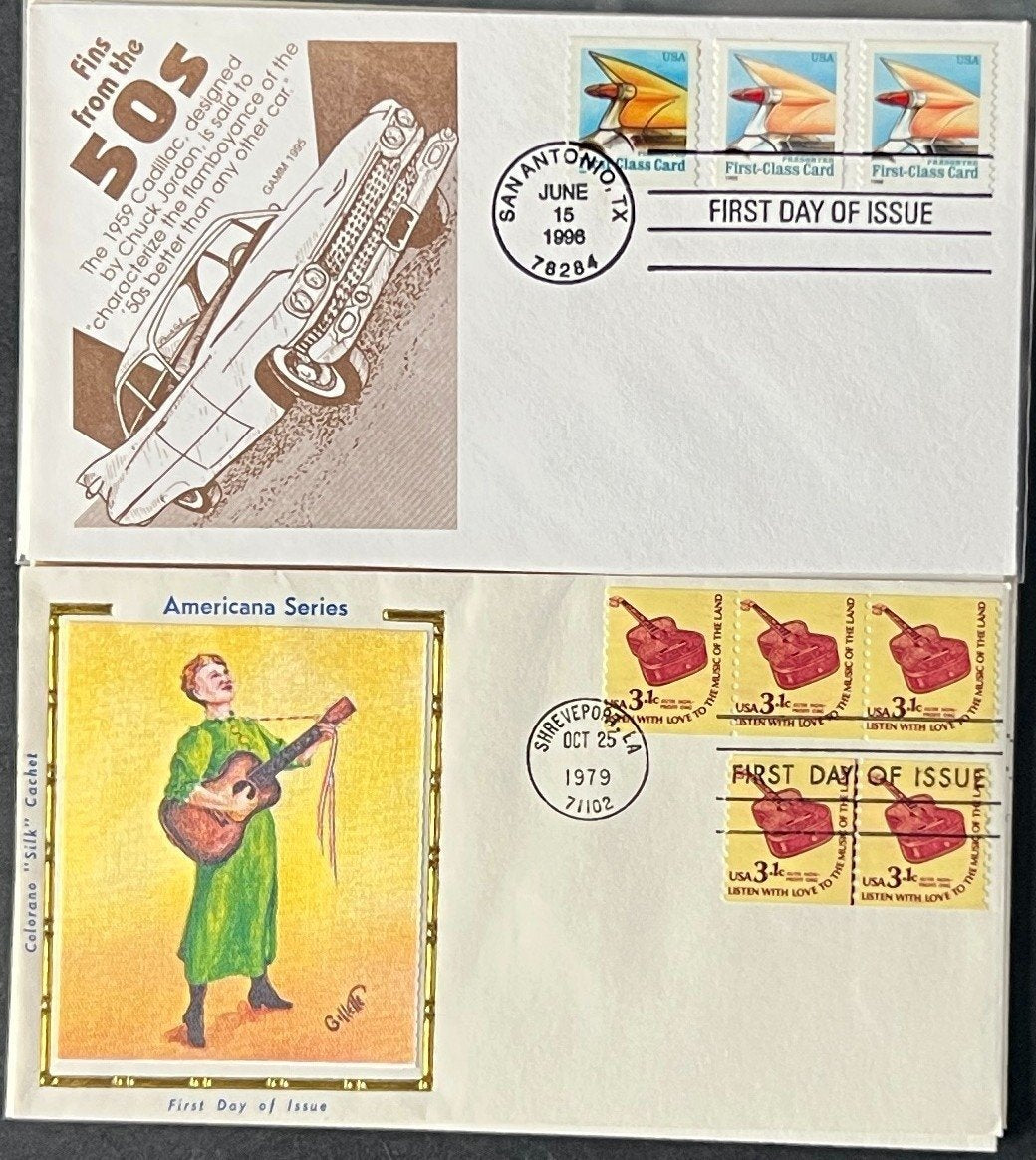 Mixed Unaddressed First Day Cover Collection 20 FDC 04 ZAYIX
