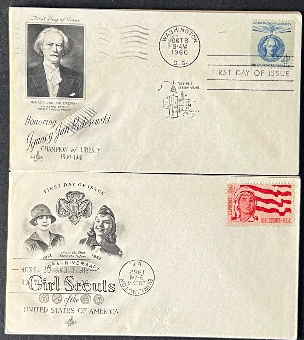 Mixed Unaddressed First Day Cover Collection 20 FDC 05 ZAYIX