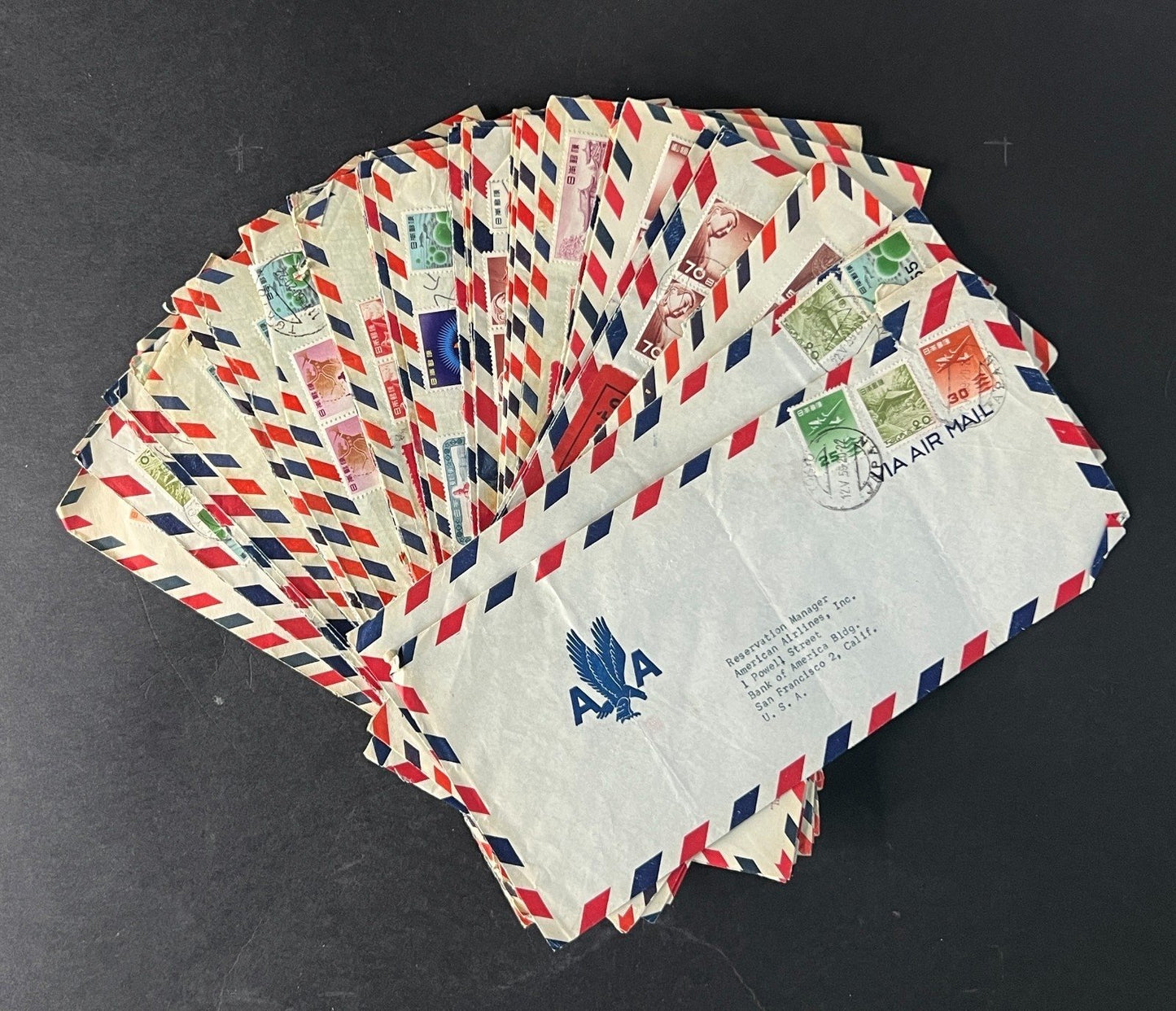 Japan Air Mail Covers Collection 46 Covers ZAYIX