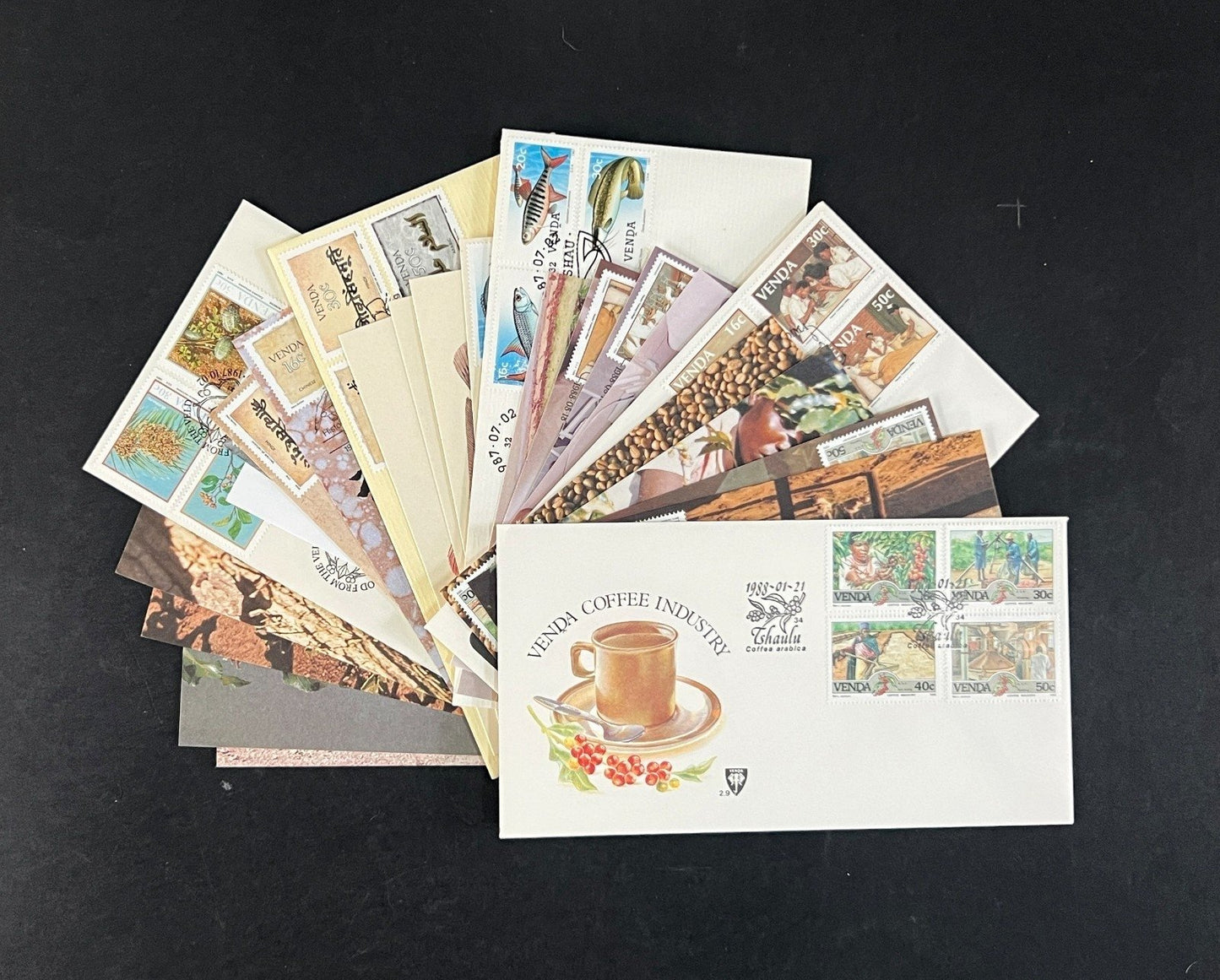 Venda First Day Cover Collection Fish, Plants, Farming FDC 03 ZAYIX