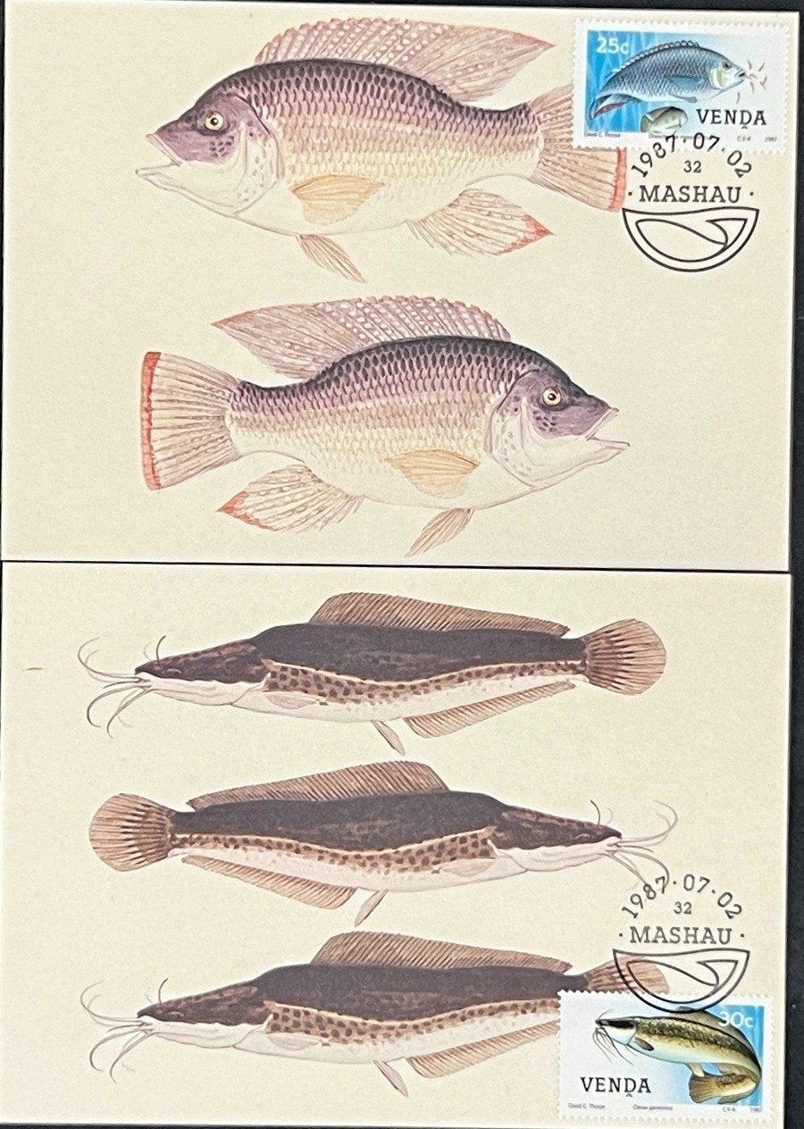 Venda First Day Cover Collection Fish, Plants, Farming FDC 03 ZAYIX