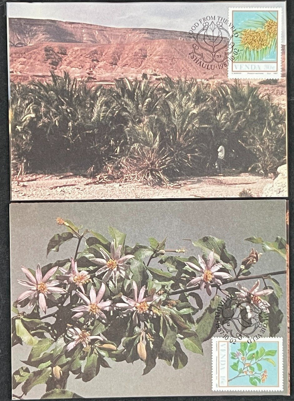 Venda First Day Cover Collection Fish, Plants, Farming FDC 03 ZAYIX