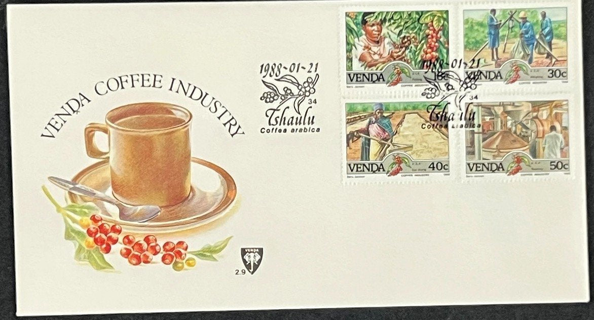Venda First Day Cover Collection Fish, Plants, Farming FDC 03 ZAYIX