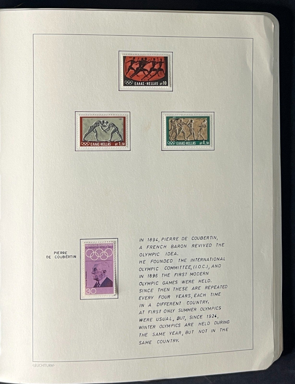 Olympic Games Album Collection 1972 ZAYIX