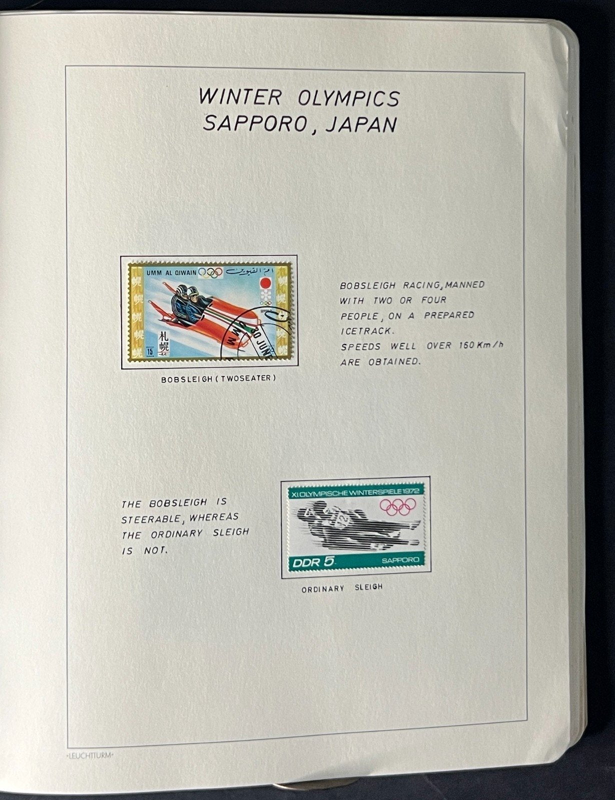 Olympic Games Album Collection 1972 ZAYIX