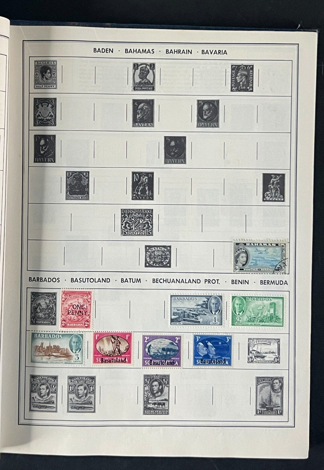 The Ambassador Album Postage Stamps of the World Collection 627 Stamps ZAYIX