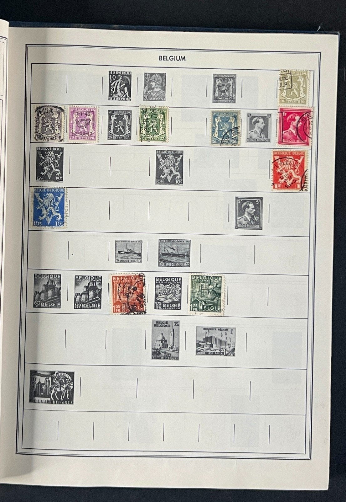 The Ambassador Album Postage Stamps of the World Collection 627 Stamps ZAYIX
