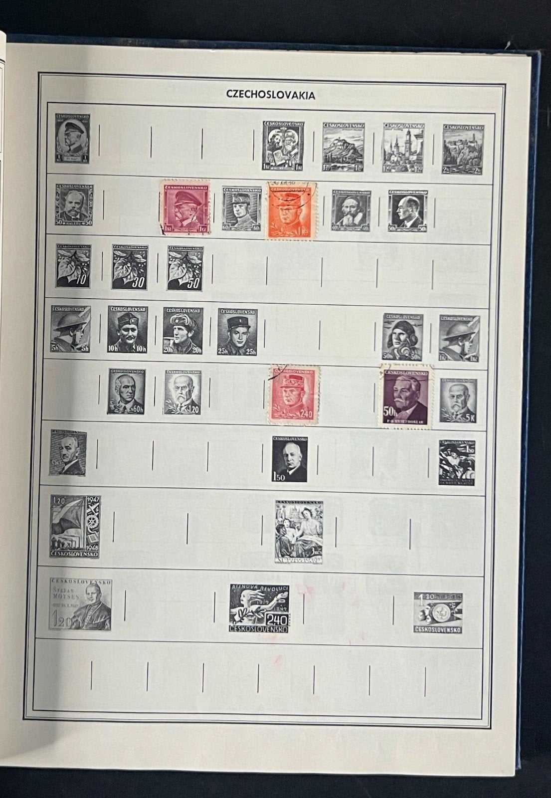 The Ambassador Album Postage Stamps of the World Collection 627 Stamps ZAYIX
