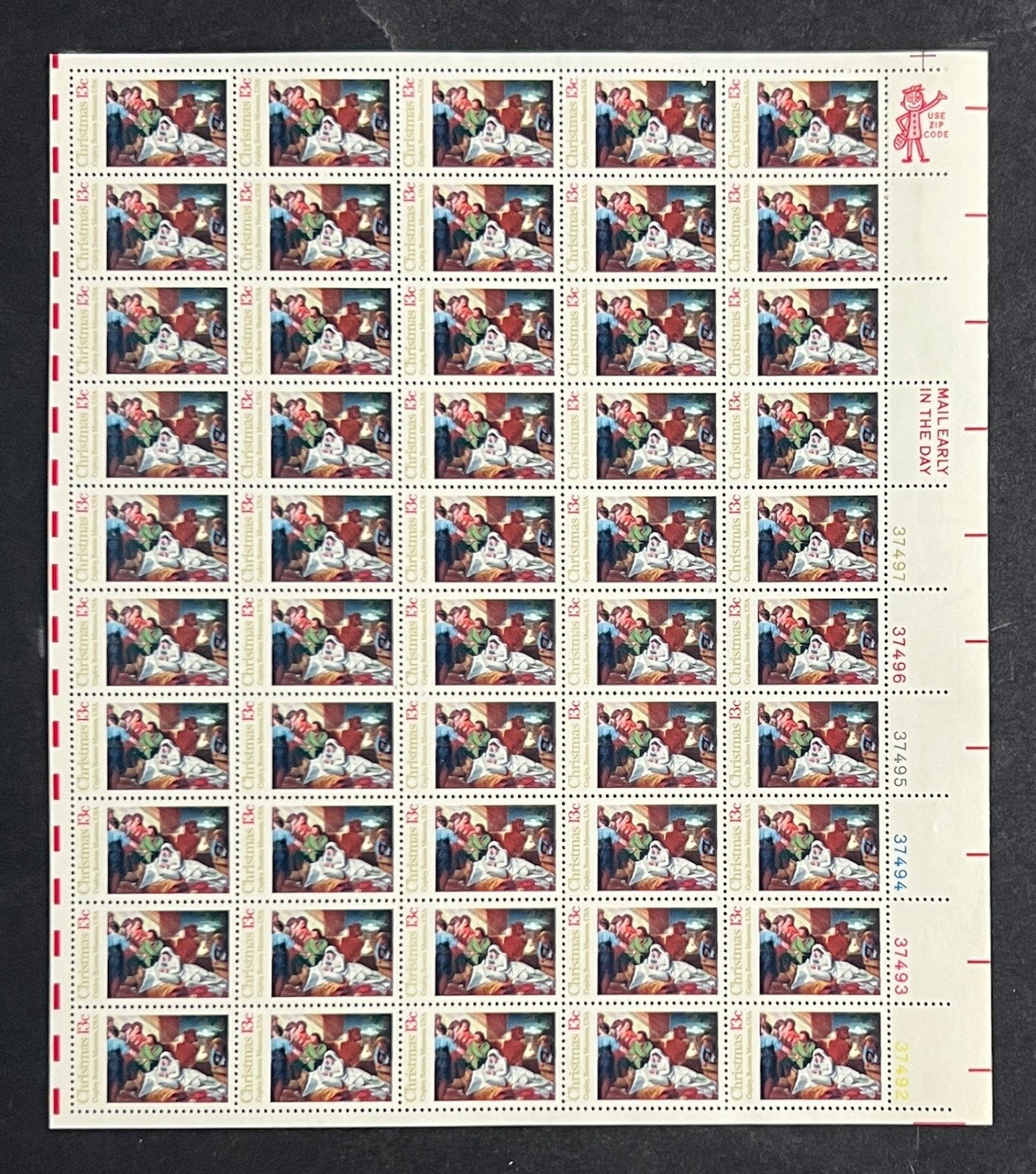 US 1701 Mint Sheet (MNH) Nativity John Copley 13-Cent 1976 ZAYIX