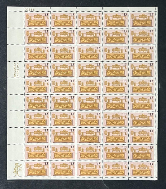 US 1705 Mint Sheet (MNH) Sound Recording Centennial 13-Cent 1977 ZAYIX