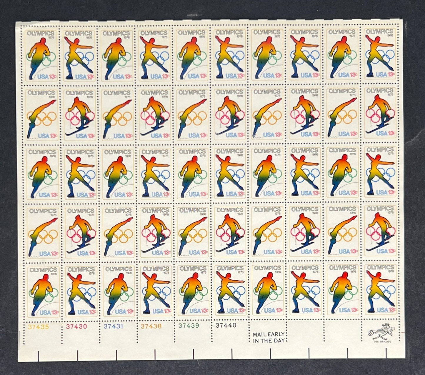 US 1695-1698 Mint Sheet (MNH) Olympic games Montreal 13-Cent 1976 ZAYIX