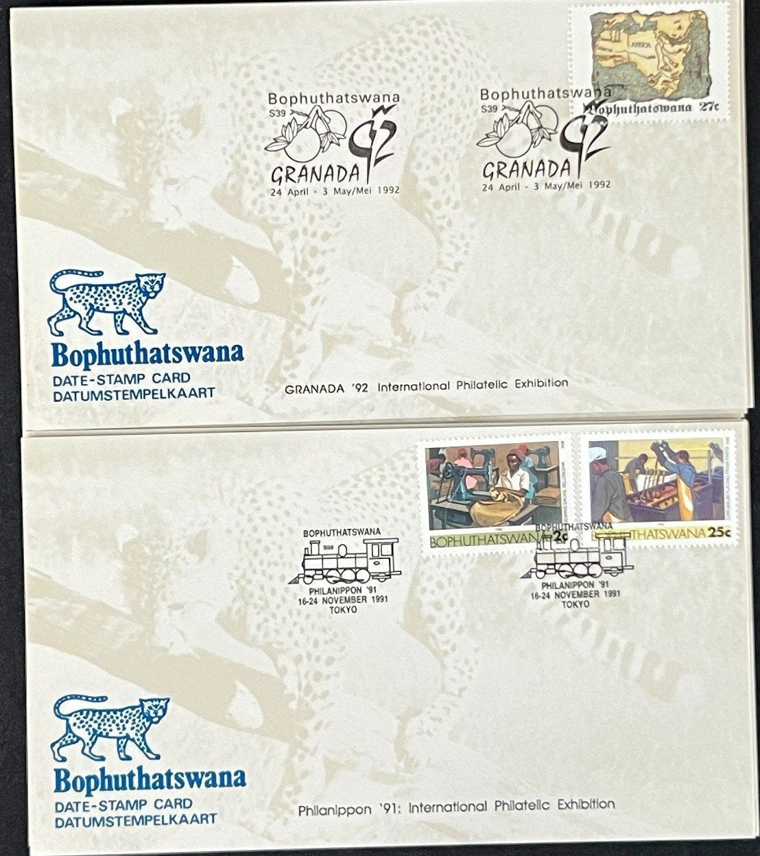 Bophuthatswana First Day Cover Collection Animals, Birds, Nature FDC 01 ZAYIX