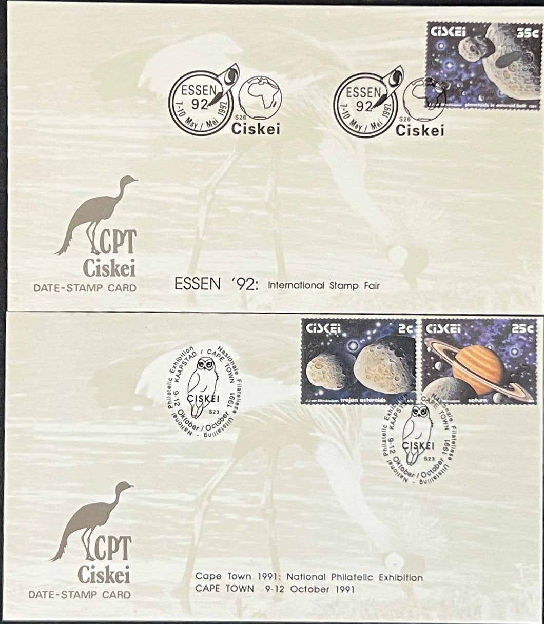 Ciskei First Day Cover Collection Plants, Animals, Flowers FDC 01 ZAYIX