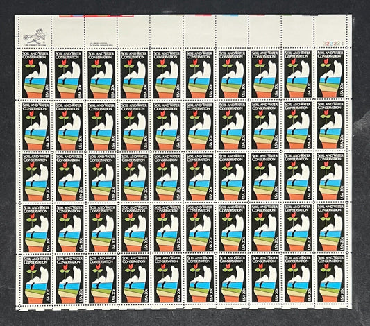 US 2074 Mint Sheet (MNH) Soil & Water Conservation 20-Cent 1984 ZAYIX