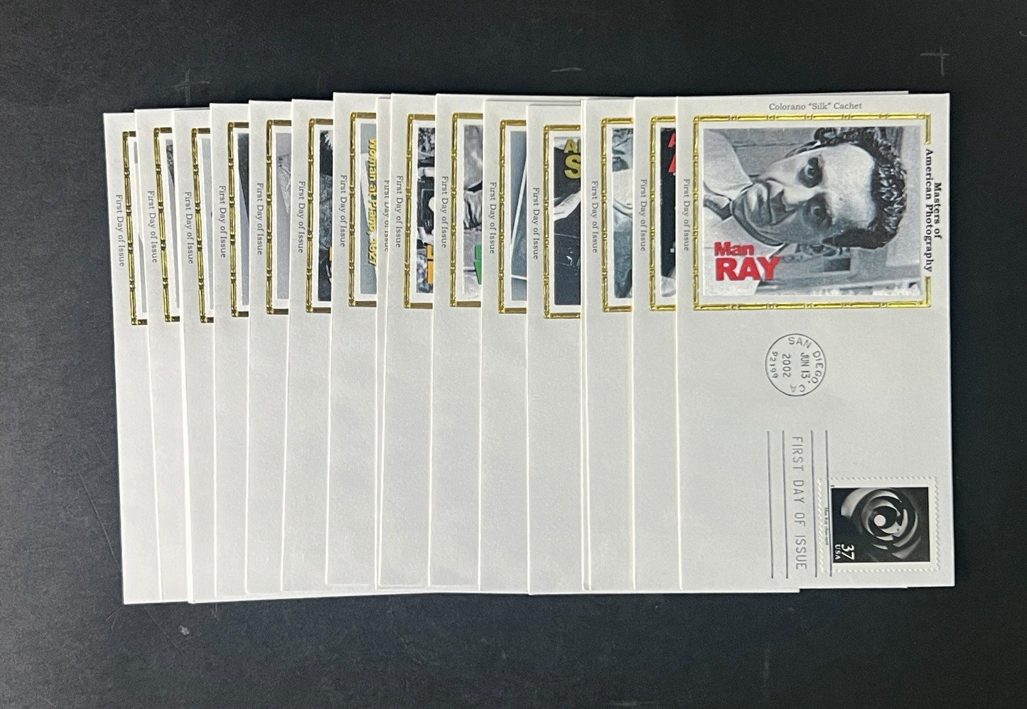 Masters of Photography First Day Cover Collection FDC 2002 ZAYIX