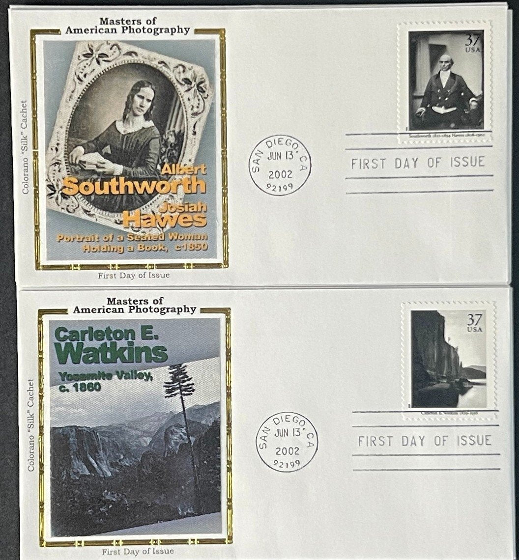 Masters of Photography First Day Cover Collection FDC 2002 ZAYIX