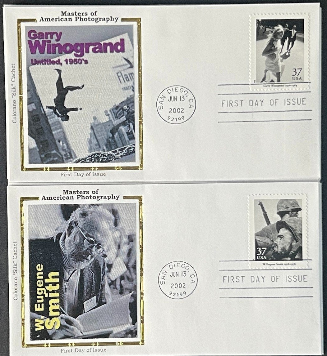Masters of Photography First Day Cover Collection FDC 2002 ZAYIX