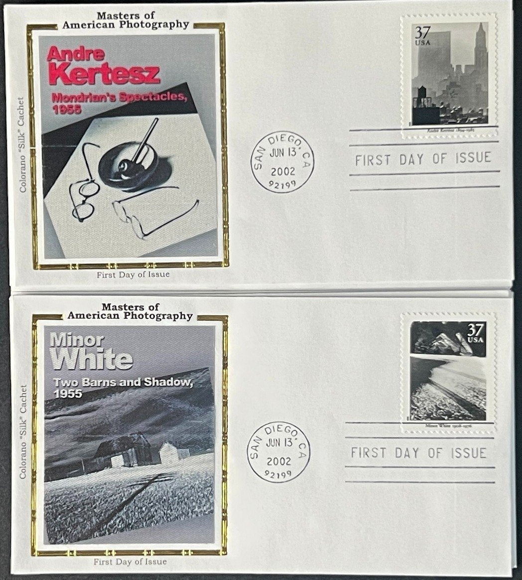 Masters of Photography First Day Cover Collection FDC 2002 ZAYIX