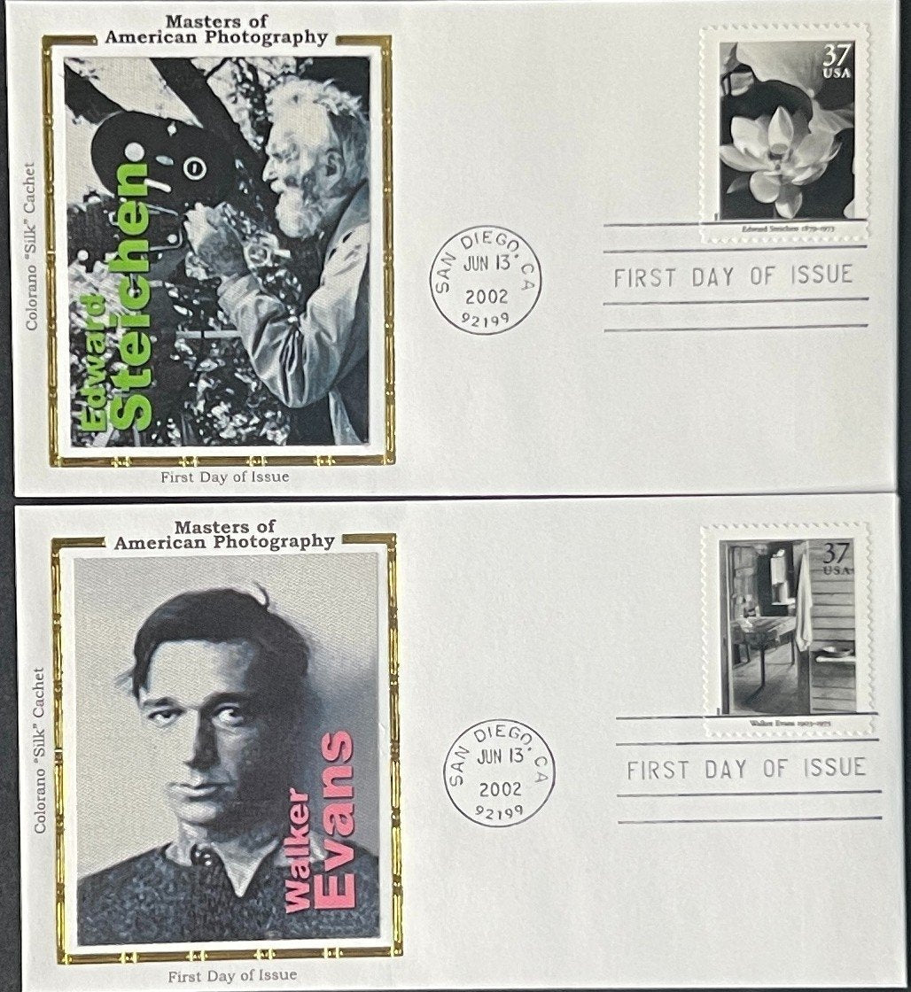 Masters of Photography First Day Cover Collection FDC 2002 ZAYIX