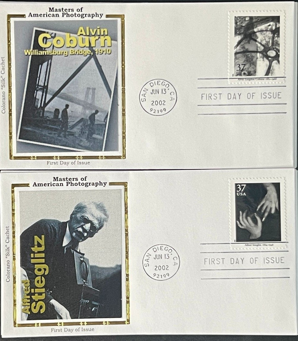 Masters of Photography First Day Cover Collection FDC 2002 ZAYIX