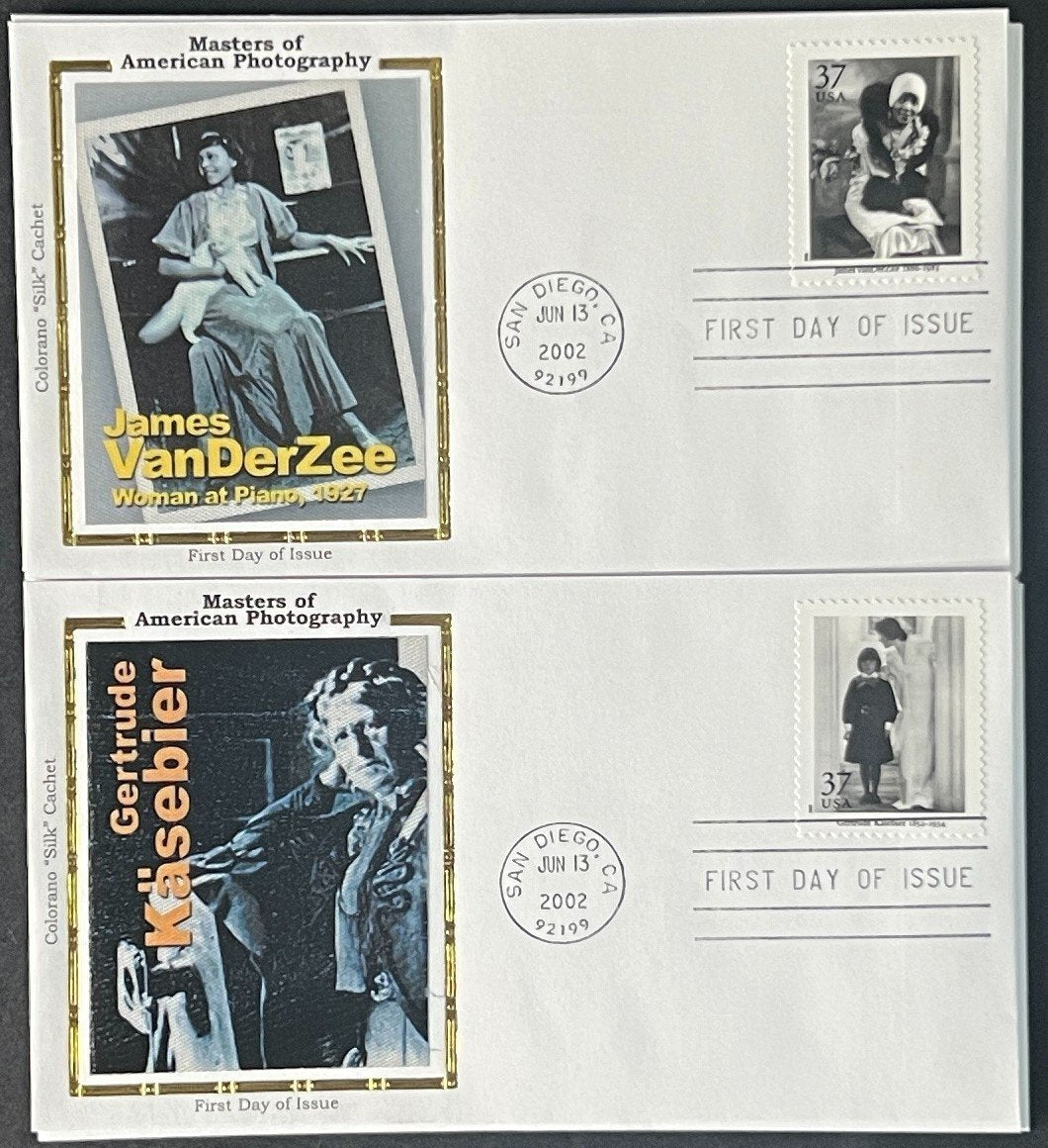 Masters of Photography First Day Cover Collection FDC 2002 ZAYIX