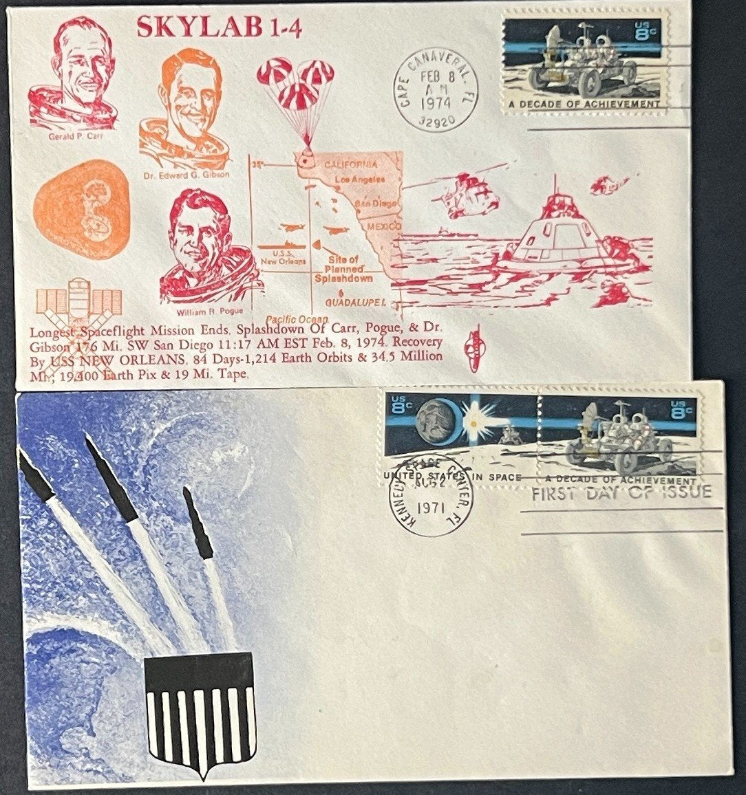 Space NASA Skylab First Day Cover Collection FDC ZAYIX