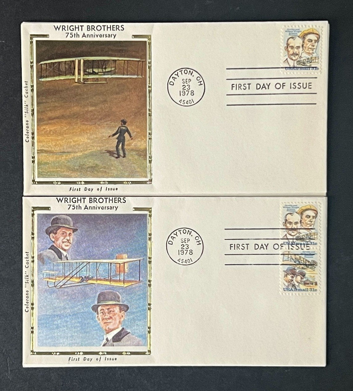 Aviation Pioneers Air Mail First Day Cover Collection 12 FDC 1979 ZAYIX