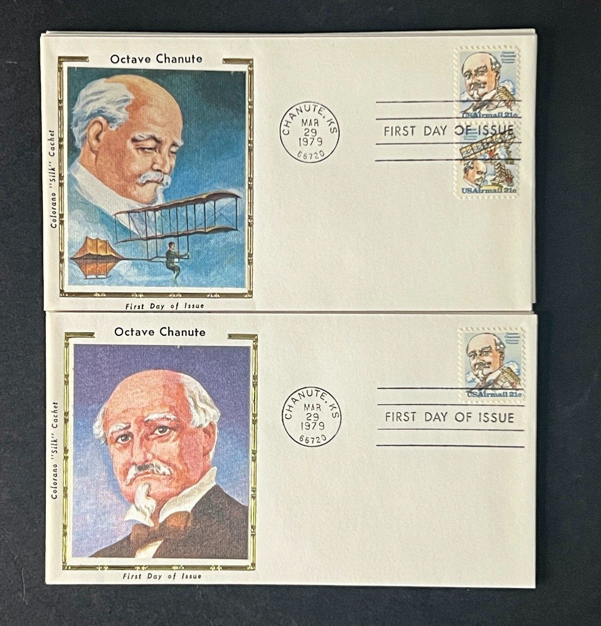 Aviation Pioneers Air Mail First Day Cover Collection 12 FDC 1979 ZAYIX