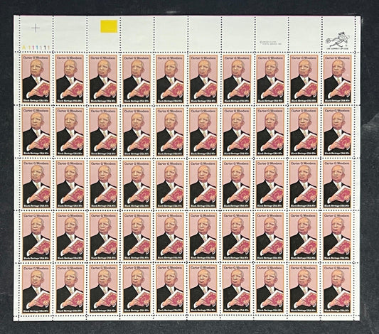 US 2073 Mint Sheet (MNH) Carter G Woodson Historian 20-Cent 1984 ZAYIX