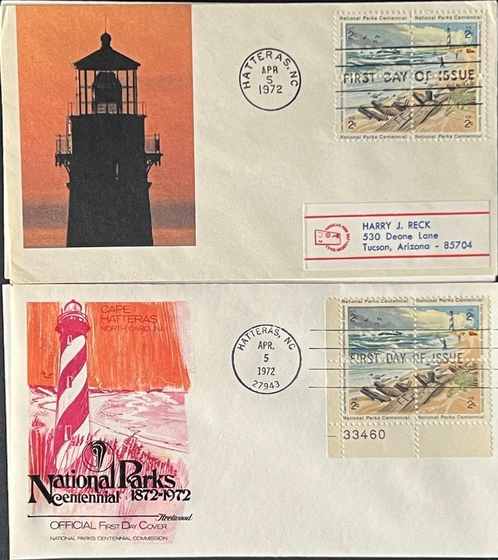 United States National Parks First Day Cover Collection 20 FDC 1972 ZAYIX