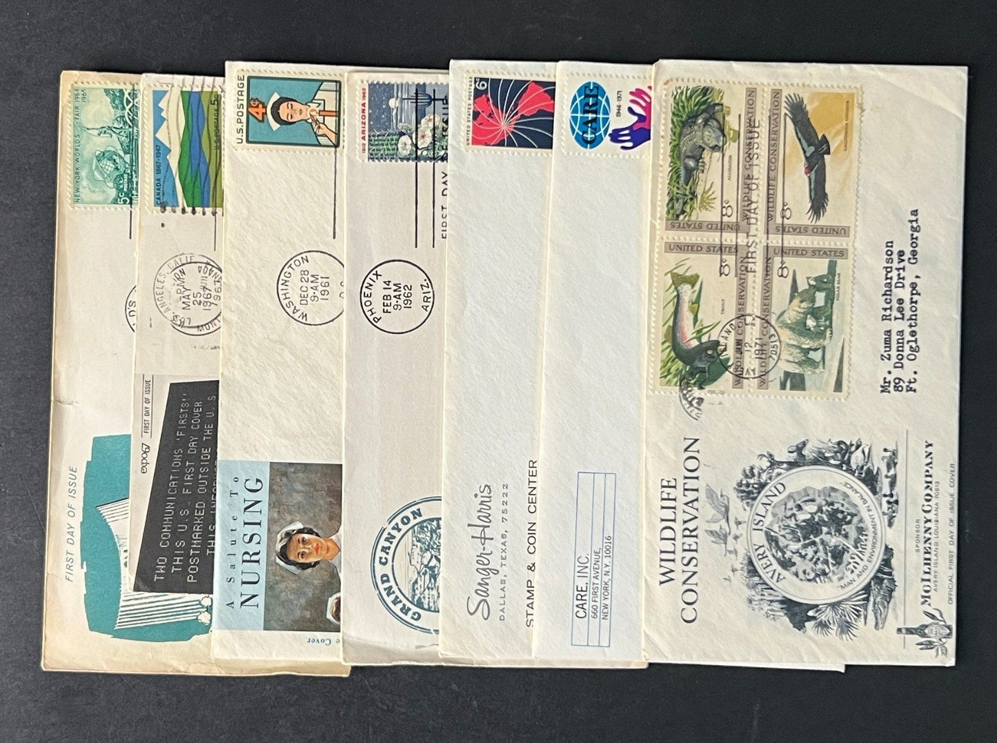 U.S. Advertising First Day Cover Collection FDC 1964 ZAYIX