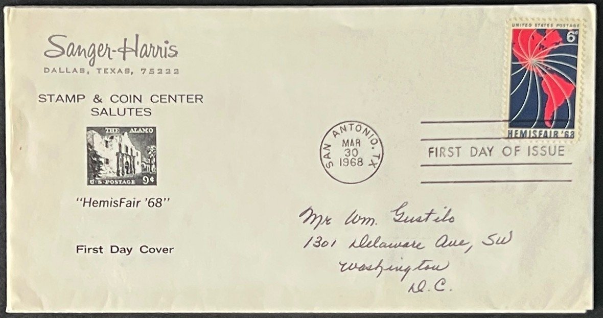 U.S. Advertising First Day Cover Collection FDC 1964 ZAYIX