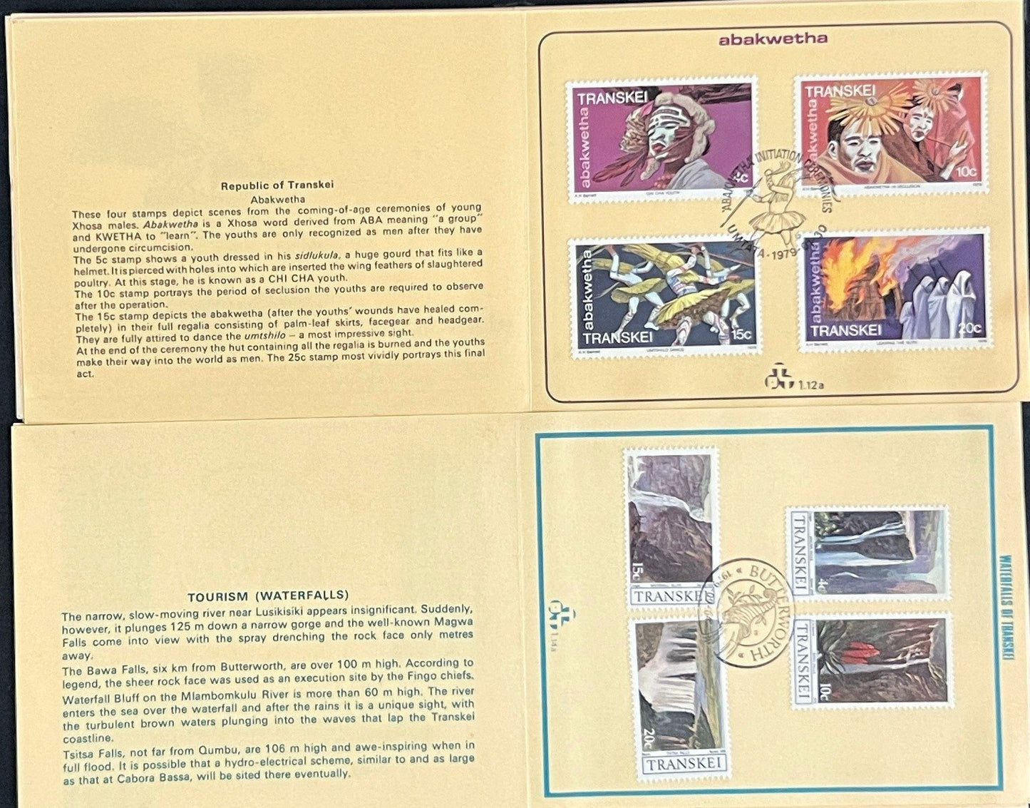 Transkei First Day Cover Collection Nature, Birds, Flowers 03 FDC 1980 ZAYIX