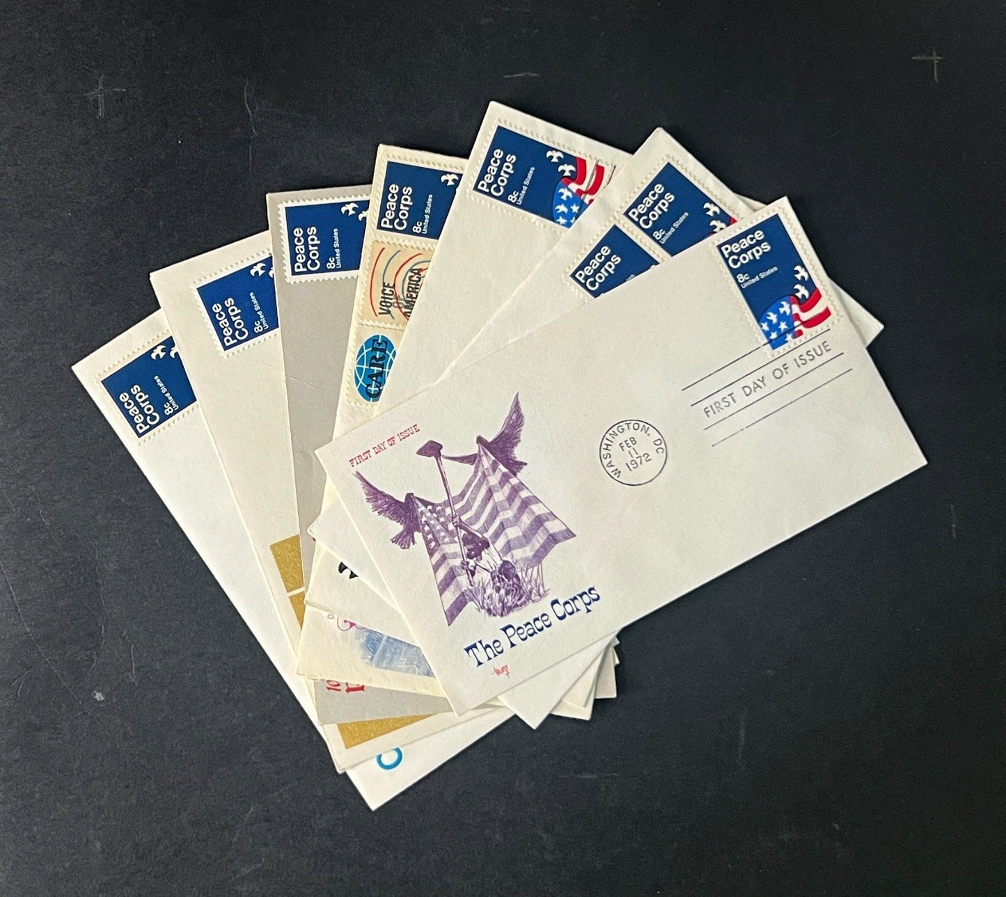 United States Peace Corps First Day Cover Collection FDC 1972 ZAYIX