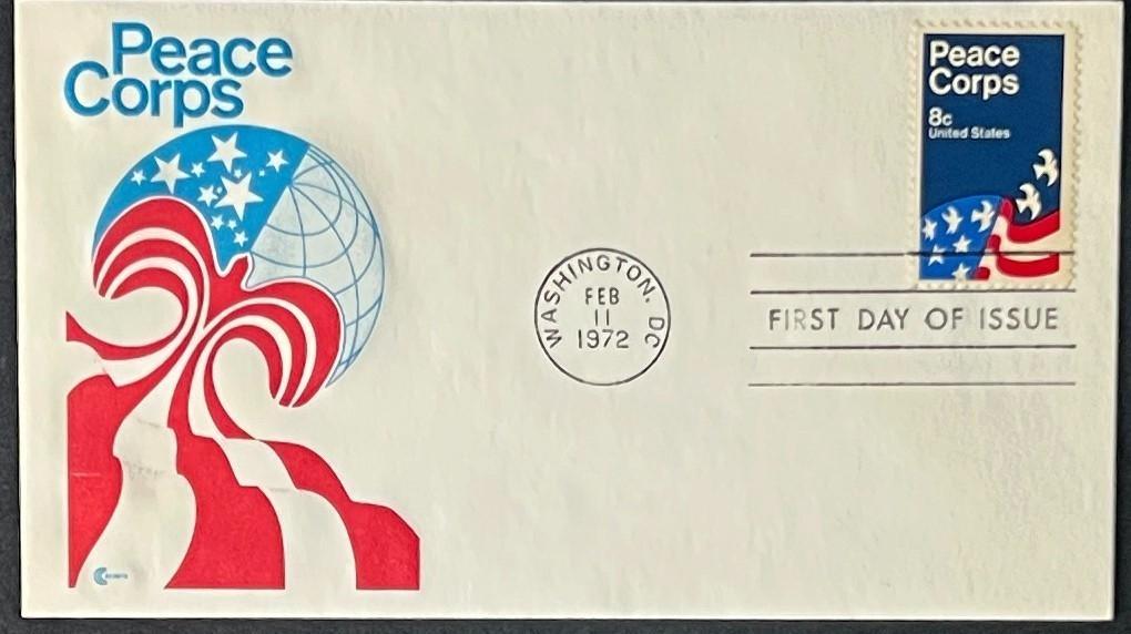 United States Peace Corps First Day Cover Collection FDC 1972 ZAYIX