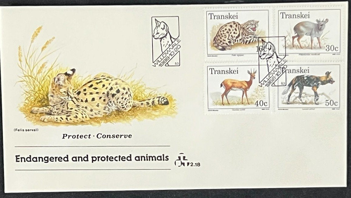 Transkei First Day Cover Collection 01 Animal Plants Agriculture  FDC 1988 ZAYIX