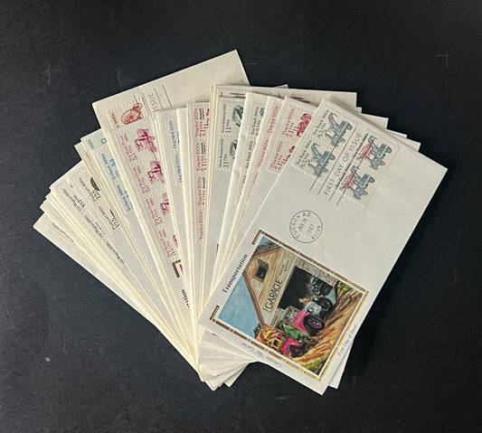 U.S. Transportation Coil First Day Cover Collection 27 FDC 1985 ZAYIX