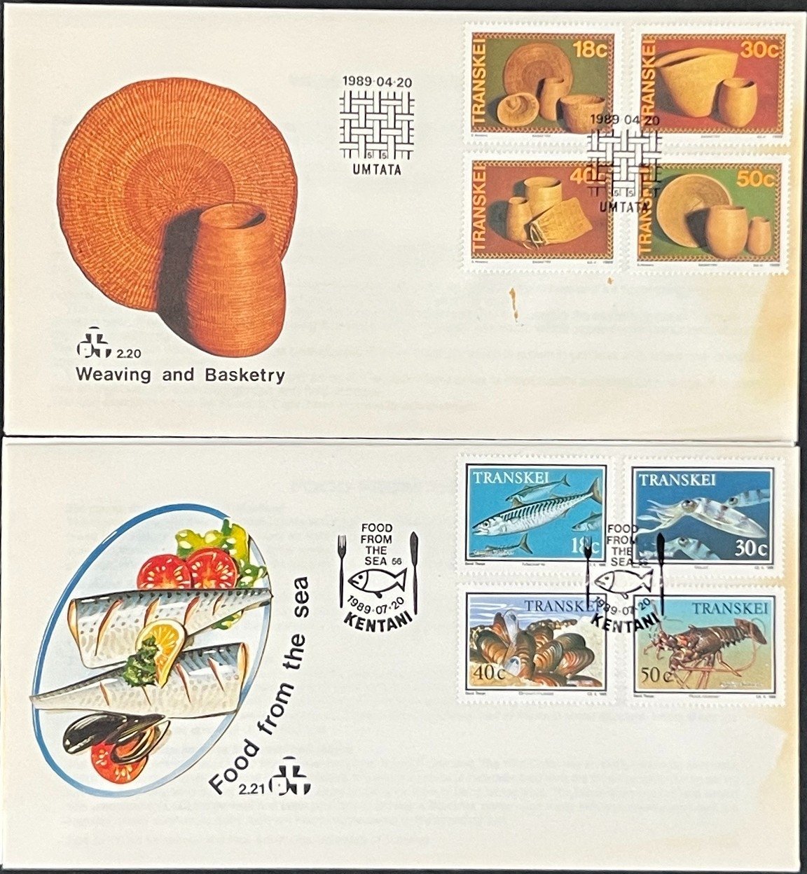 Transkei First Day Cover Collection 02 Nature, Plants, Flowers FDC 1988 ZAYIX