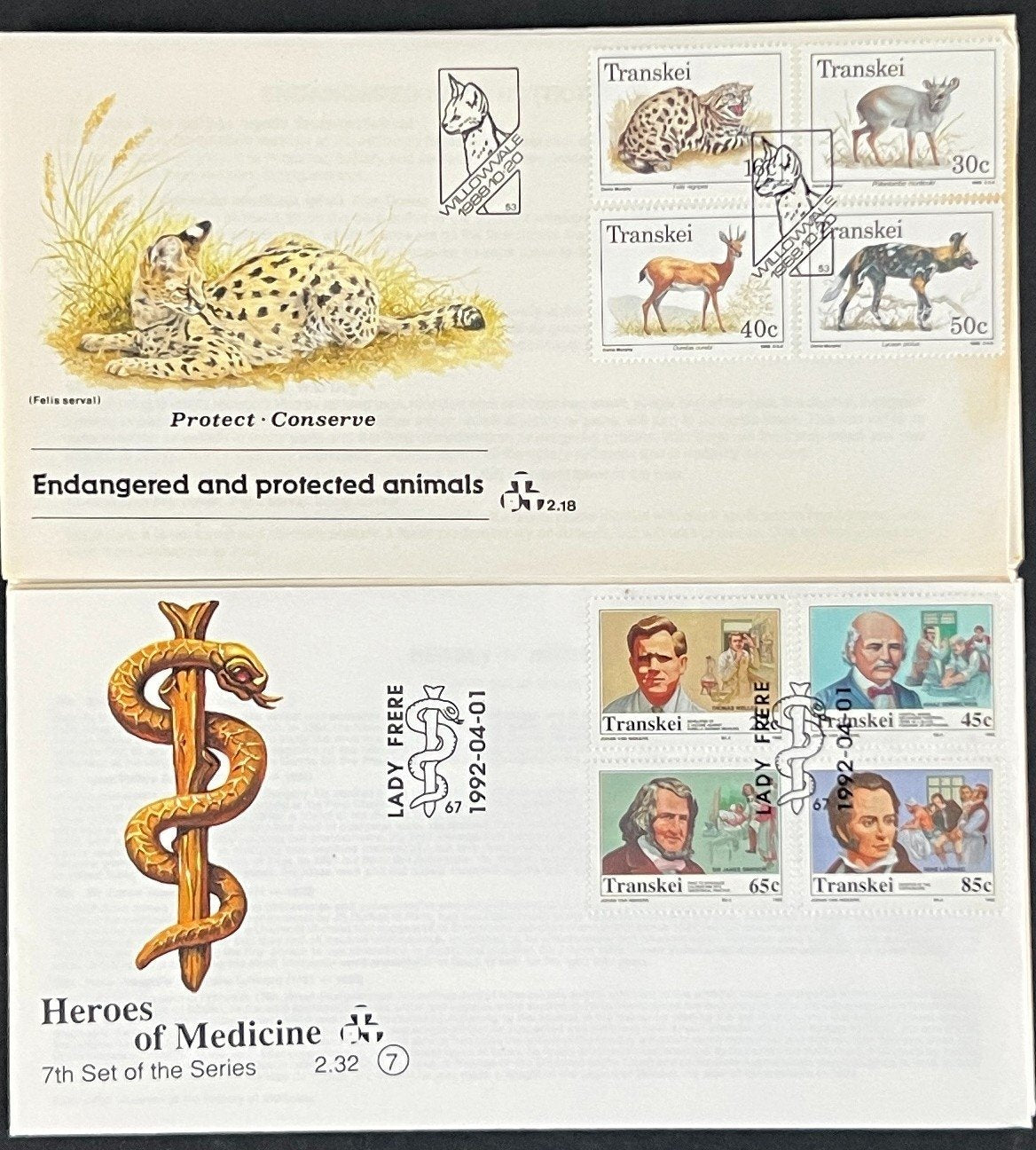 Transkei First Day Cover Collection 02 Nature, Plants, Flowers FDC 1988 ZAYIX